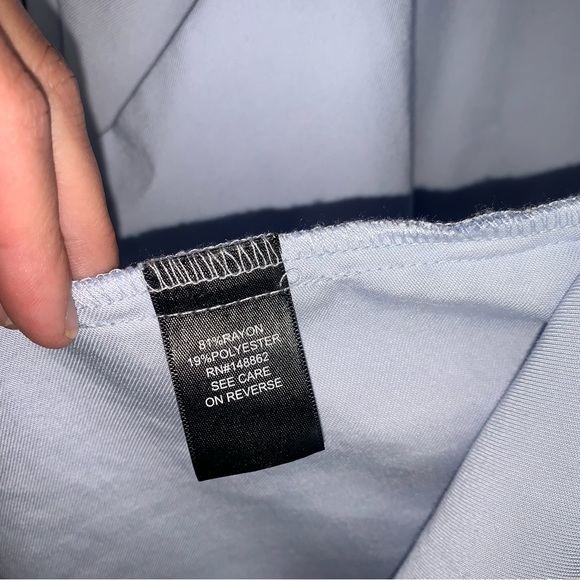 NWT Torrid Twill Drape Front Jacket Blue - Picture 8 of 10